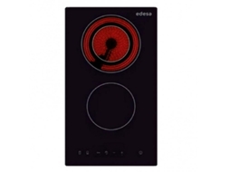 Placa de Vitrocerâmica EDESA EVT-3220 R/B (Elétrica - 36 cm - Preto)