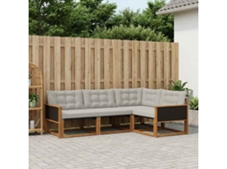 Vidaxl Conjunto De Sofás Para Exterior 4 Unid.