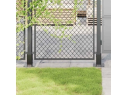 Vidaxl Bases De Coluna Quadradas 4 Peças 61x61 Mm Aço Revestido A Pó