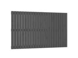 Cabeceira de Parede em Madeira de Pinho Maciça Cinza MAISON EXCLUSIVE (147x90x3 cm)