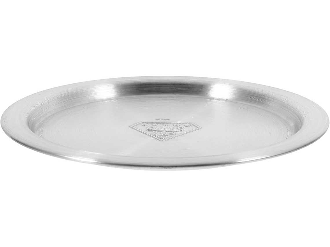 Tampa De Aço Inoxidável Para Panelas E Frigideiras, 14 Cm, Bandeja Anti Derramamento Para Ferver Lei Gokoco