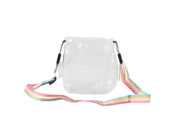 Clear Crystal Protective Case Pp Transparent Camera Bag With Adjustable Shoulder Strap For Instax Mini 7+ LAXISCREED