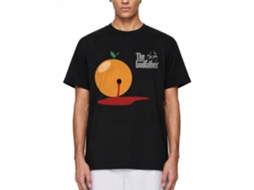 Rockinstone Godfather Blood Orange Black Adult T-shirt Size:l