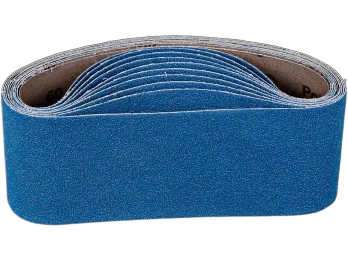 Cintas Abrasivas, Acessórios para Lixadeiras de Cinta, 10 Unidades de Cintas Abrasivas de 610x100mm, CHABERLU