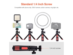 Luz Led Para Vídeo E Conferências Com Tripé, Ideal Para Trabalho Remoto E Streaming