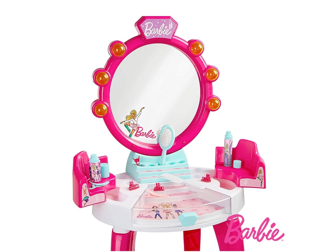 Maquilhagem de Brincar KLEIN Tocador Salão de Beleza Barbie (41 x 31 x  90cm)