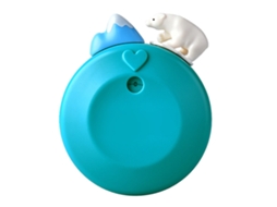 Timer Mecânico De Cozinha Urso Cartoon Azul