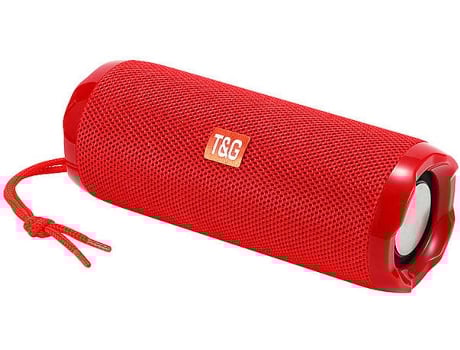 Coluna Bluetooth RITTEREC TG191 (Vermelho - 10 W - Alcance: até 10 m)