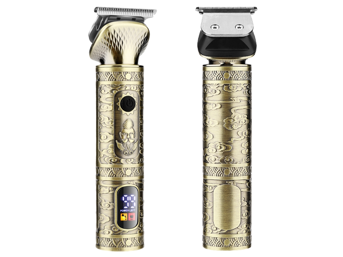 2026 kit de Cortador de Cabelo 7 em 1 para Homem Recarregável Usb Afeitadora Impermeável com 5 Pentes Guias