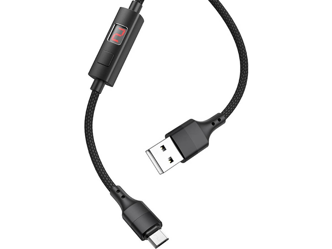 Cabo HOCO (Micro-USB - Preto)