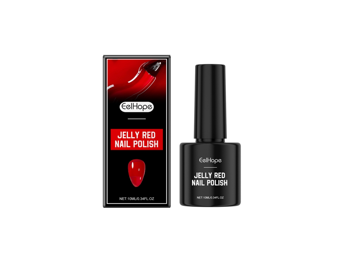 Esmalte de Unhas Vermelho Jelly com Alta Viscosidade para Beleza Duradoura LAXISCREED