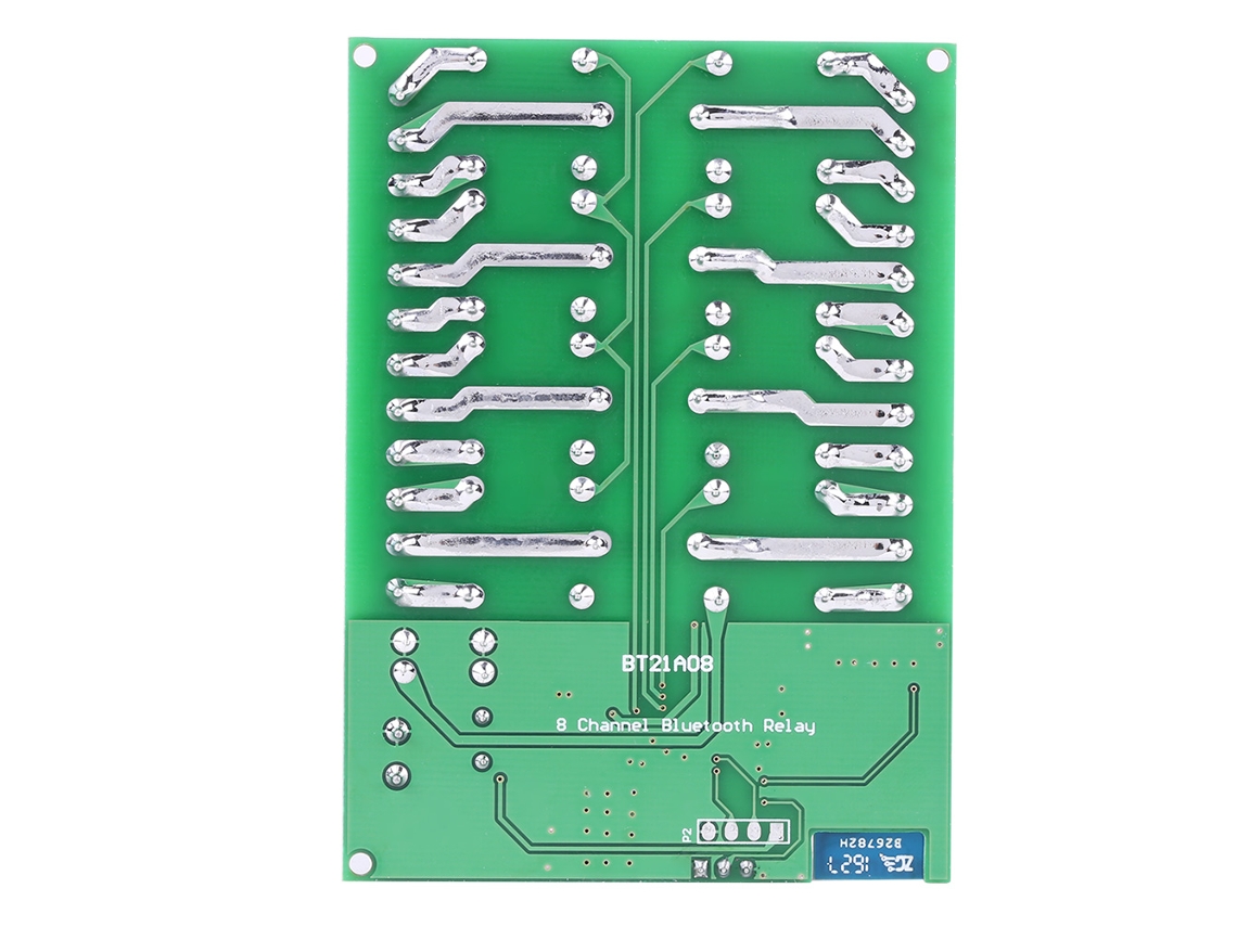 Módulo De Rele Bluetooth De 8 Canais 12v (controle Remoto Para Android)