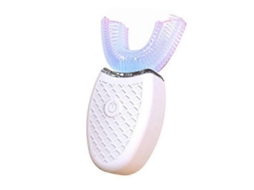 Escova de Dentes Elétrica Ultrassônica Adultos em Forma U Boca Inteira Dent Es Clareamento GOKOCO