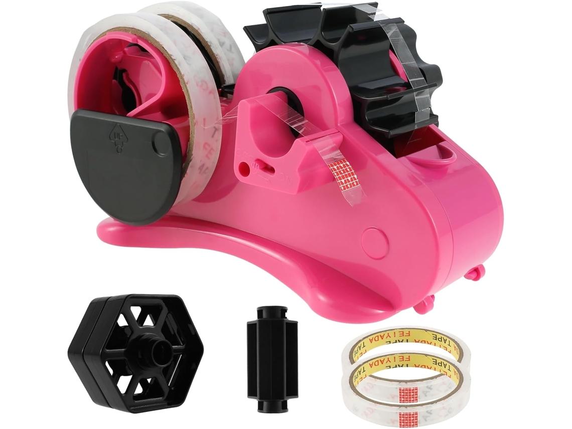Dispensador de Garrafas Térmicas com Suporte para Recipientes, Cortador de Garrafas de Sublimação para Diversos Tipos de Rolos, Portátil e Antiderrapante