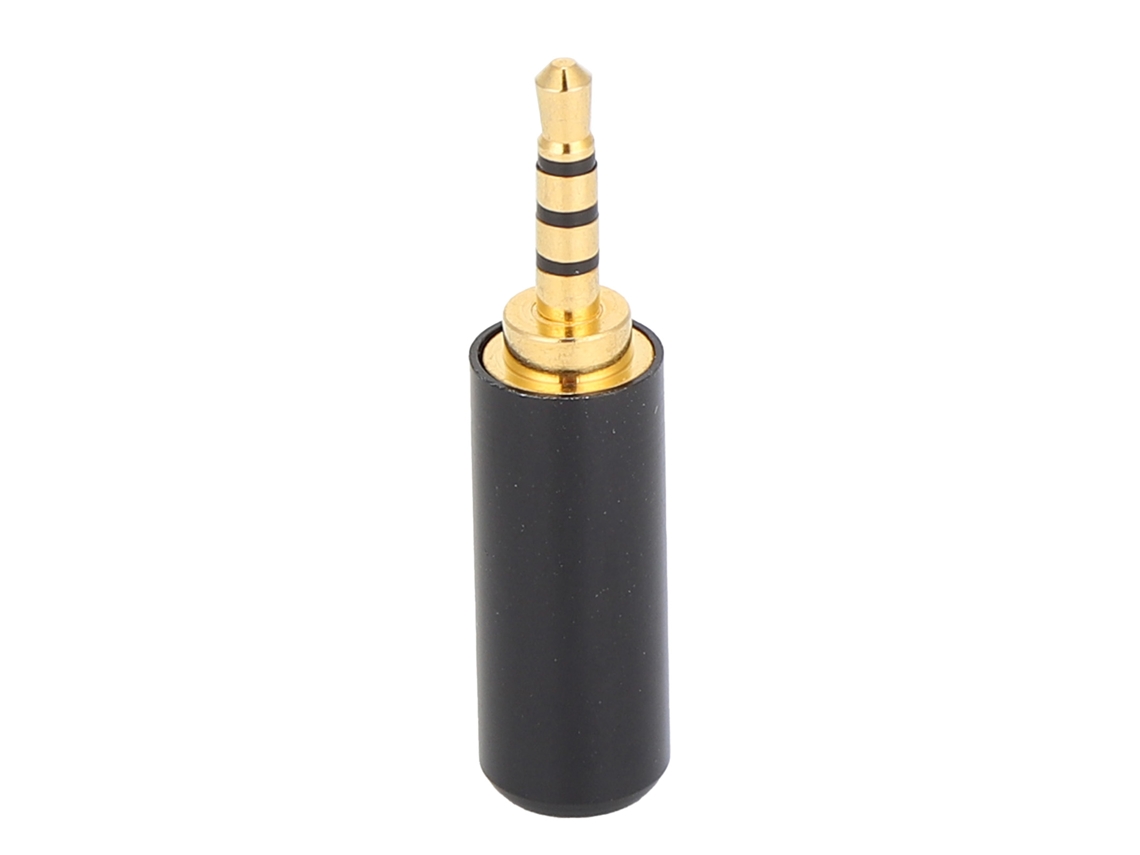 Conjunto de 20 conectores para auriculares, adaptador de cabo de áudio universal balanceado de 4 polos e 2,5 mm | S/MARCA