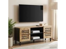 Vidaxl Gabinetes De Armazenamento Natural 105 X 33 X 46 Cm