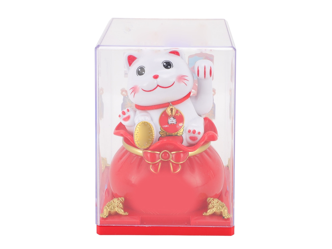 Figura Gato da Sorte Solar LAXISCREED