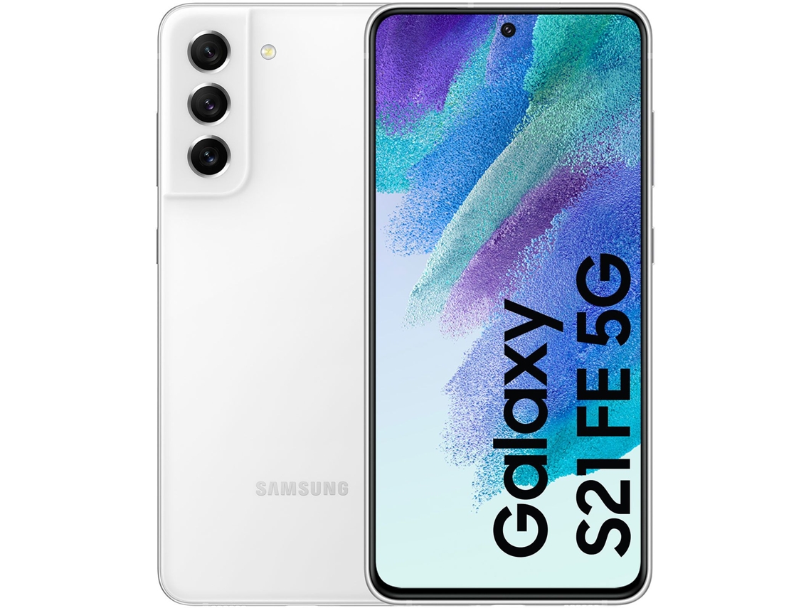 Smartphone SAMSUNG Galaxy S21 FE 5G (Recondicionado Sinais de Uso - 256 GB - Branco)