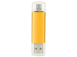 Pen drive USB 2 em 1 (armazenamento de arquivos, OTG)