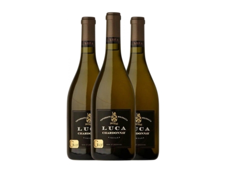 Vinho branco LUCA WINES LAURA CATENA Chardonnay Valle de Uco Jovem (0.75 L - 3 Unidades)