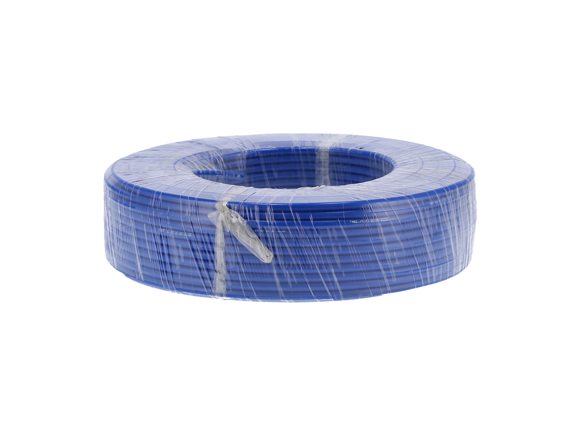Cabo Elétrico De Cobre 7 Núcleos Isolado Em Pvc Bvv 1x10 100m Para Energia (ac300v)