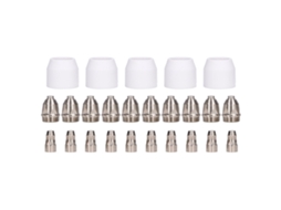 25pcs Consumíveis de Tocha de Corte Plasma com Eletrodo e Bico P80 S/MARCA