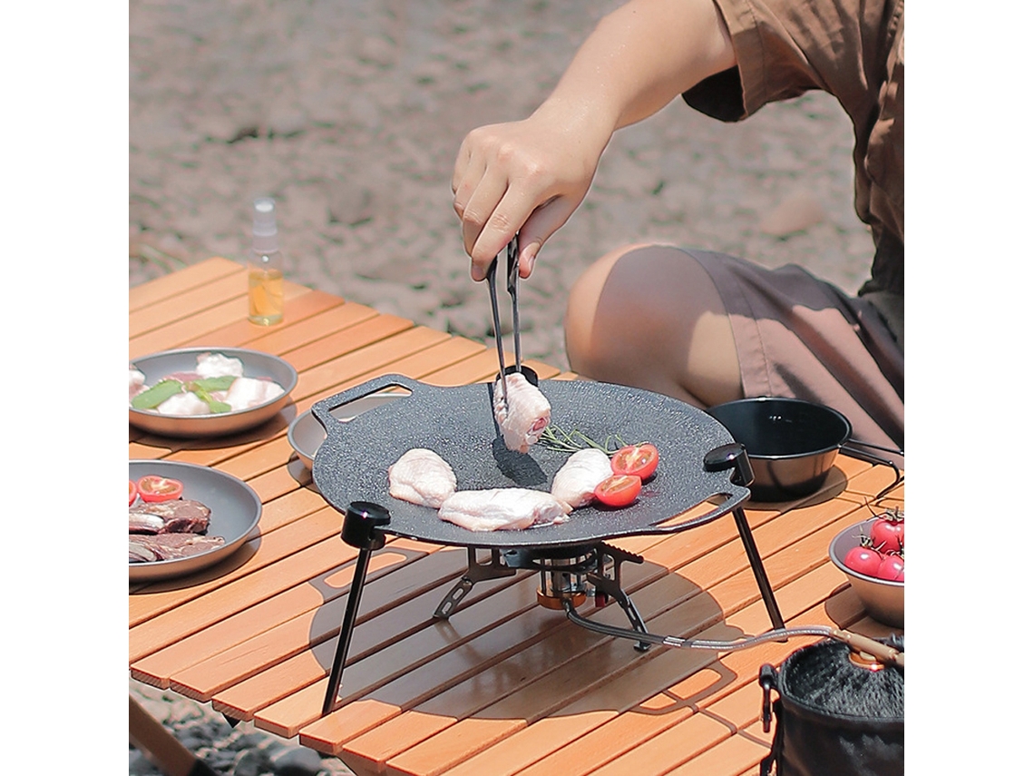 Rack de Alumínio para Baking Tray Outdoor Ajustável
