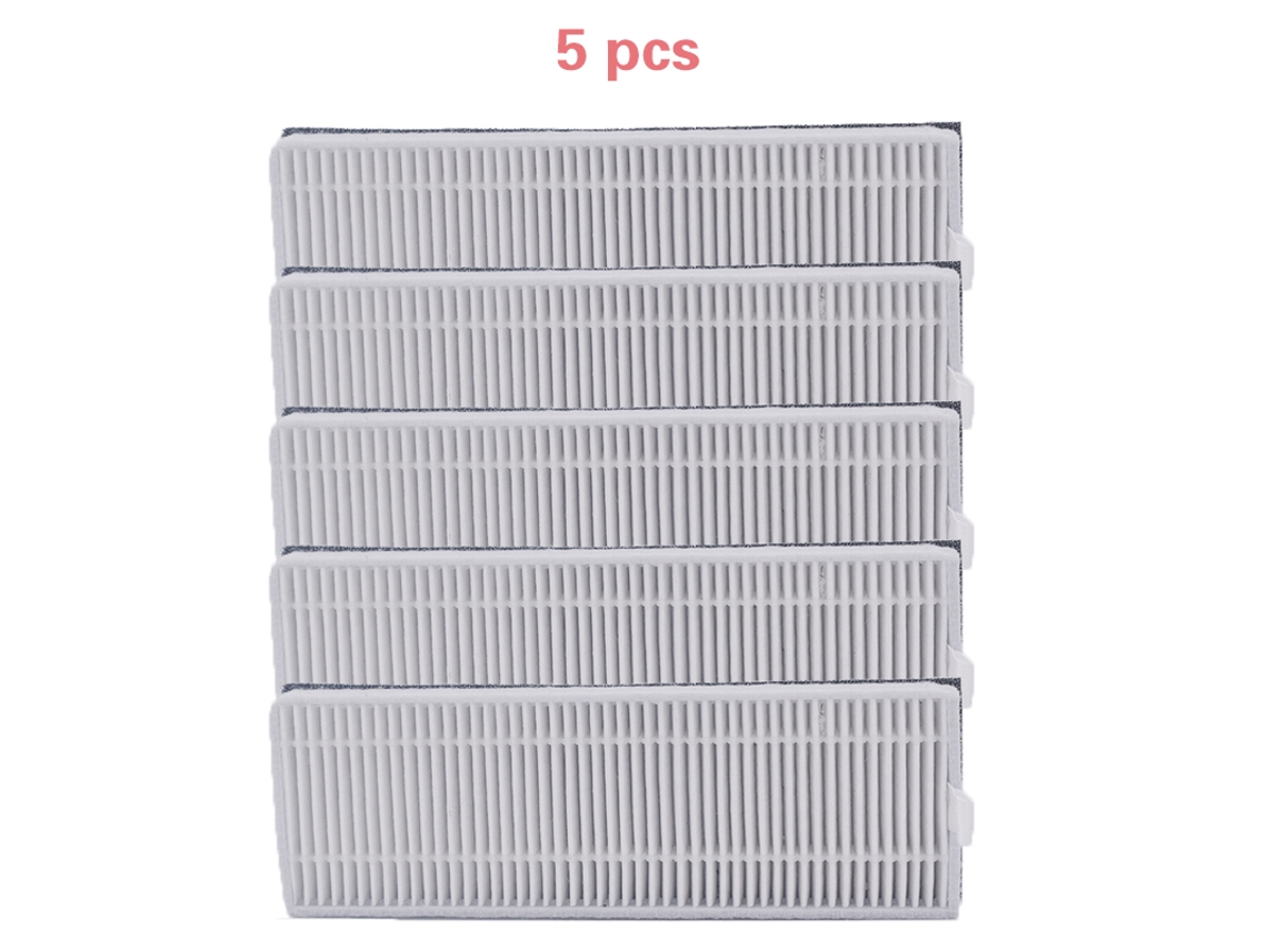 5 peças/lote robô filtro hepa para ilife a7 a40 a6 a9s silvercrest ssr1 filtro robô aspirador de pó acessórios