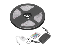 Fitas De Luz 5m Fitas De Led Rgb 5050 Para Decoração De Quarto Interior E Exterior