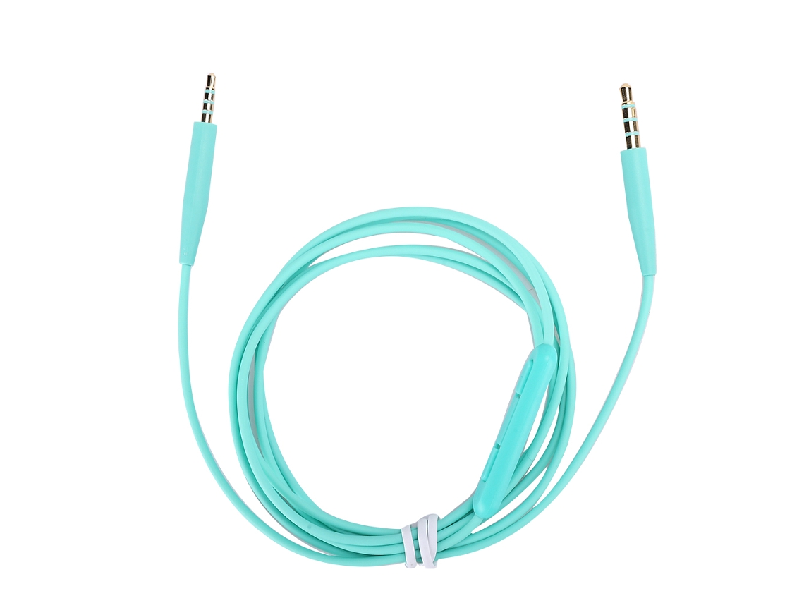 Cabo De Áudio Com Microfone Conector 3.5mm Para 2.5mm