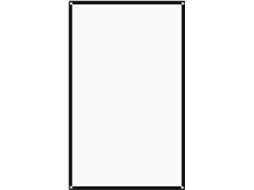 Tela de Projeção Portátil de 60 Polegadas, Branca, Antirrugas, Dobrável, para SFUSHOS