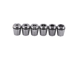 Conjunto De 6 Colares Er32 Da Laxiscreed Para Máquinas Cnc E Fresadoras.