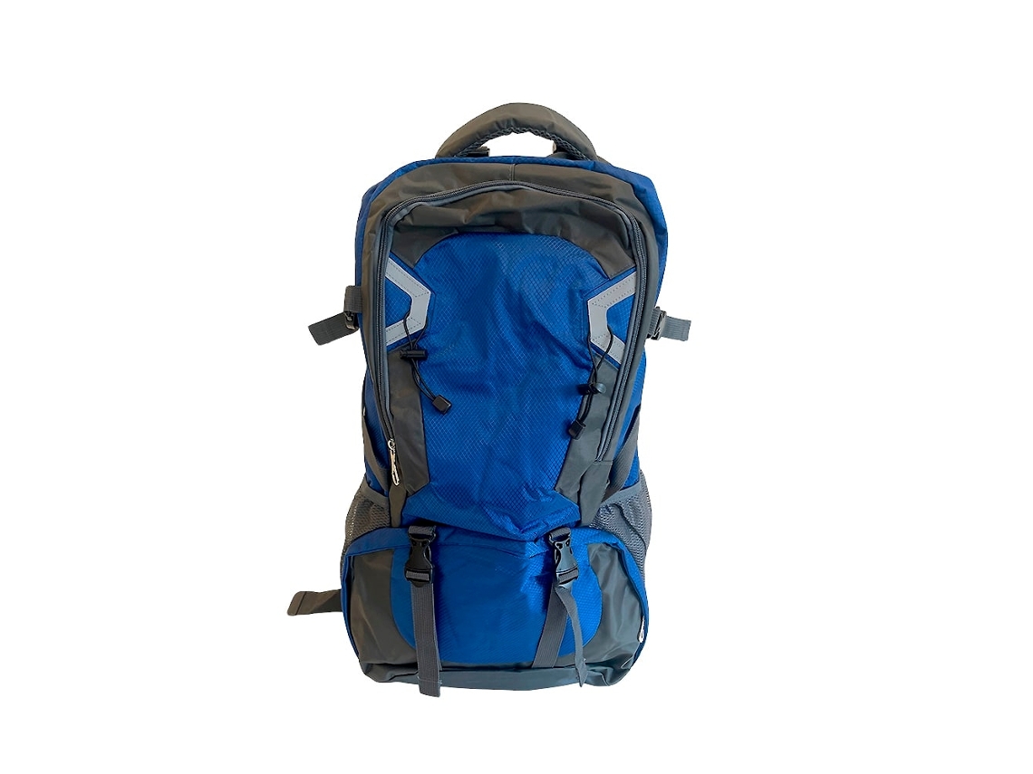 nxmochila De Caminhada Extra Grande (70l) Azul, Para Transporte E Organização Prática Dos Artigos Indicados