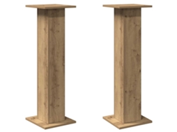 Speaker Stand, Speaker Stands Vidaxl Marrom Madeira Processada (30 X 30 X 95 Cm)