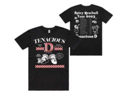 Tenacious D Spicy Meatball Tour T shirt ROCKINSTONE Unisex Adults Best Sellers Size:xl