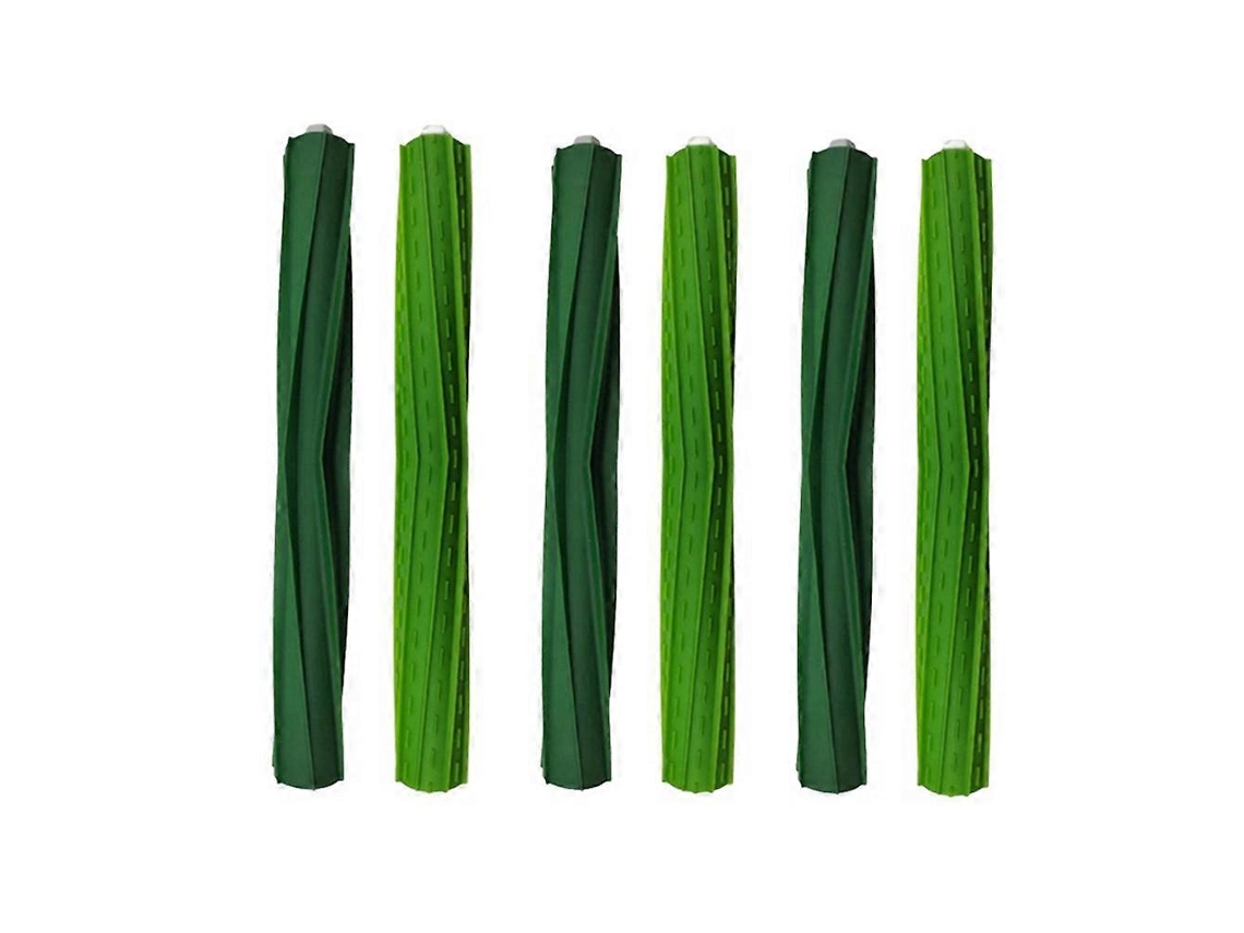 Conjunto De 3 Pares De Escovas De Rolo De Borracha De Reposição Para Aspirador De Pó Irobot Roomba S9 (9150), S9+, S9 Plus E Série S.