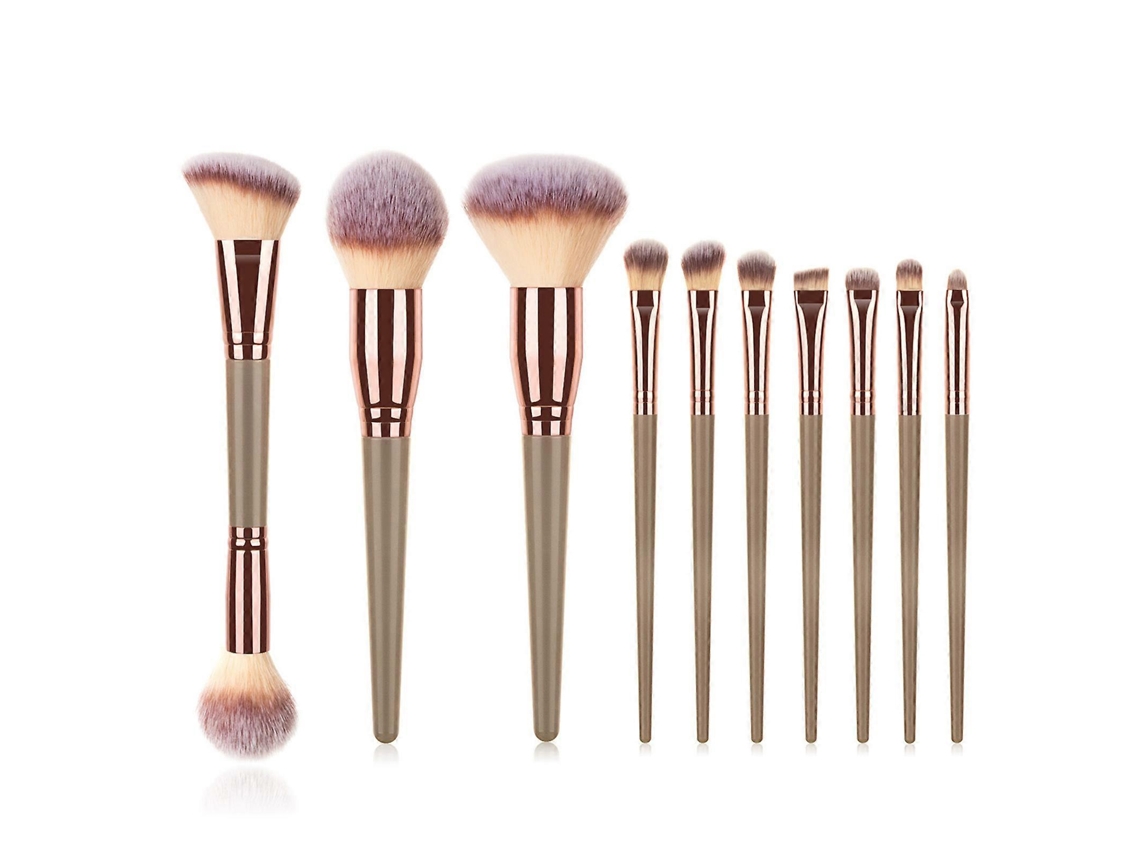 Conjunto De Pincéis De Maquiagem Para Viagem 7/10/15/20 Peças, Pincéis Cosméticos Faciais Completos, Pincéis De Sombra E Pó Para Mulheres Everley891
