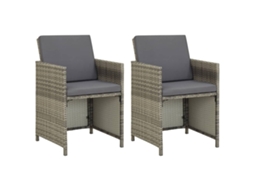 Dining Chair, Dining Chairs Vidaxl Cinzeto Rattan / Vime (n/a)