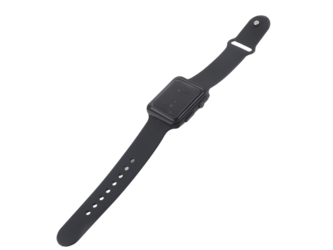 Relógio Digital Eletrônico Luminoso de Pulso Estilo Moderno Bracelete Preto