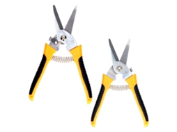 Tesouras de Poda Manual em Aço Inoxidável com Mola, para Jardinagem, Corte de Arame Leve 176g S/MARCA