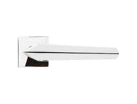 Roseta cuadradas laton three 50x50 cromo