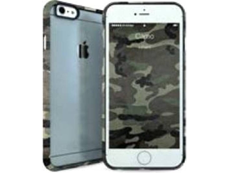 Capa iPhone 6, 6s, 7, 8  Ghost Camo Verde