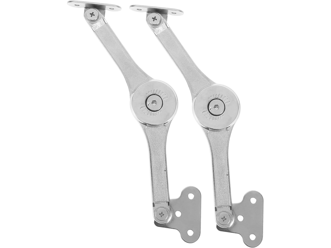 2 Dobradiças De Suporte Tampa Em Liga Zinco Para Guarda-roupa,