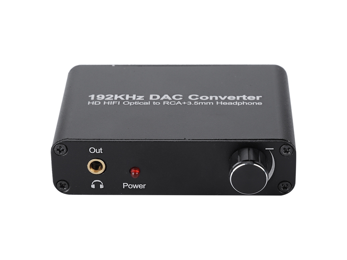 decodificador de áudio digital 5.1 hd com conversor óptico/coaxial para analógico toslink com S/MARCA