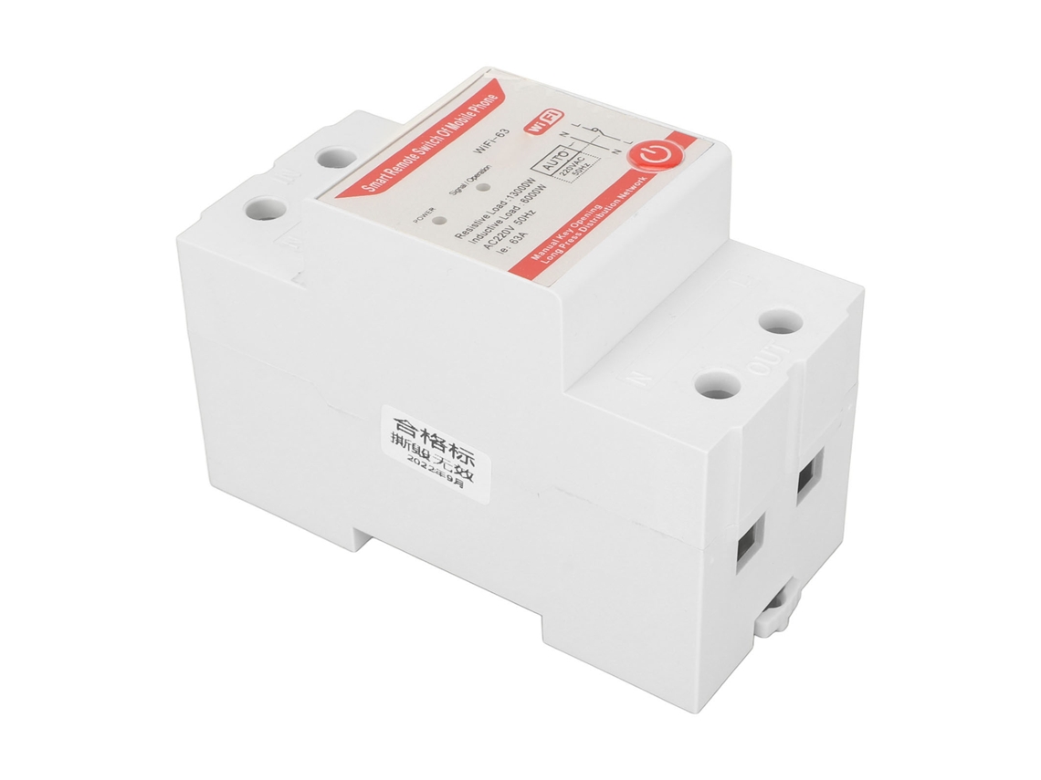 Interruptor Remoto Inteligente Wifi Tuya 63a 50hz