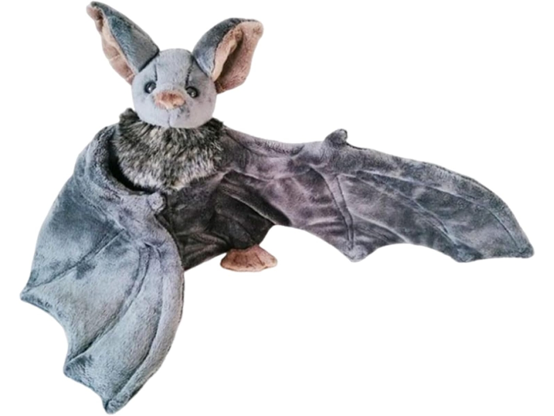 Morcego De Pelúcia 30 Cm, Macio E Gótico, Perfeito Para Abraçar