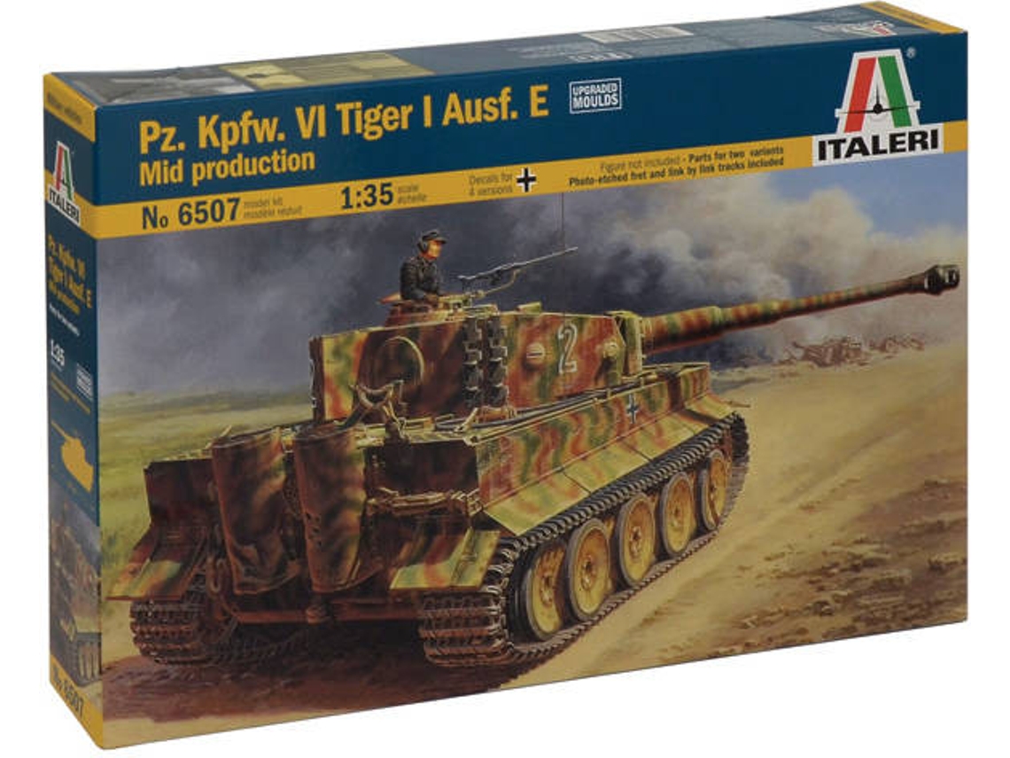 Modelismo ITALERI Pz.Kpfw.VI Tiger I Ausf.E mid production