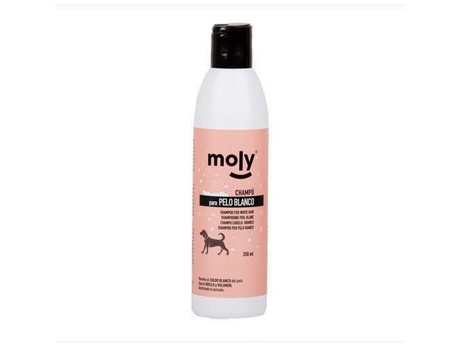 Champô Pêlo Branco para Cão MOLY (Quantidade: 5 L)