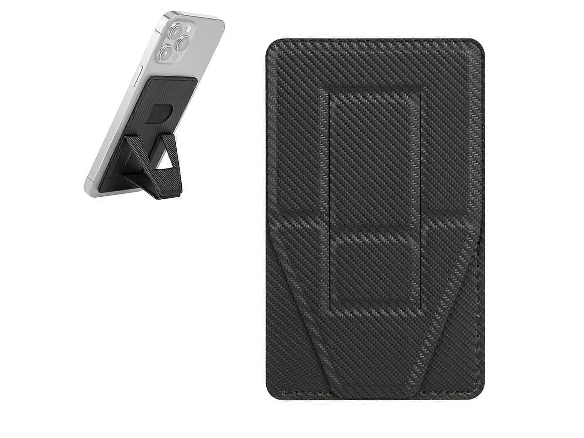 Suporte Universal De Celular Em Pu Ímã Com Compartimento Para Cartão Para Celulares Acima De 5,8 Polegadas