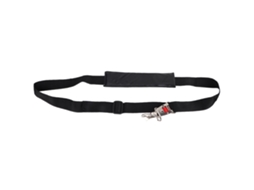 Cinto de Ombro para Cortadeira Strimmer com Gancho Portátil Ajustável Náilon Preto S/MARCA